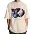 Camiseta Oversized Rock Black Sebbath Album Heaven And Hell
