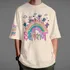 Camiseta Oversized Slipknot Banda Rock Manga Personalizada