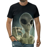 Camiseta Ovni Abducao Alienigena