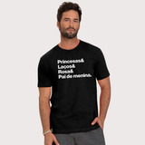 Camiseta Pai De Menina