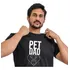 Camiseta Pai De Pet Gato Cachorro Dad Cat Dog Dia Dos Pais
