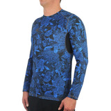 Camiseta Para Surf Oakley Blade Pro Printed Dark Blue