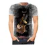 Camiseta Personalizada Desgaste Jogo Guitar Hero 01