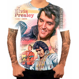 Camiseta Personalizada Elvis Presley