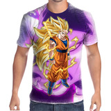 Camiseta Personalizada Goku Ssj3