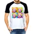 Camiseta Personalizada Manga Raglan Retrô Marlyn Monroe