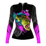 Camiseta Pesca Feminina Protecao