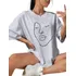 Camiseta Pessoa Cara Feia Vintage Riscos Traços Moda Leve
