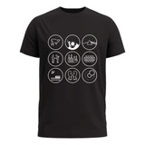 Camiseta Pink Floyd Minimalista