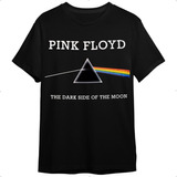 Camiseta Pink Floyd Preta Banda De Rock The Dark Side Of The