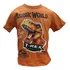 Camiseta Pisca Com Led Infantil Dinossauro Jurassic World