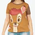 Camiseta Piticas Babylook - Bambi Disney
