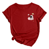 Camiseta Planeta Saturno Casual