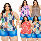 Camiseta Plus Size Feminina