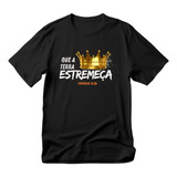 Camiseta Plus Size Gospel Criativo Que A Terra Estremeça