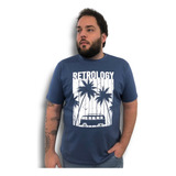 Camiseta Plus Size Masculina Premium - Retrology Kombi