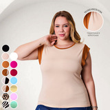 Camiseta Plus Size Moda