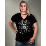 Camiseta Plus Size Rock