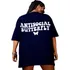 Camiseta Plus Size Unissex Antisocial Butterfly Style Casual