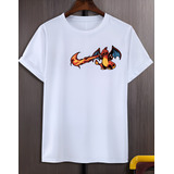 Camiseta Pokemon Charizard Streetwear
