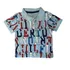 Camiseta Polo Infantil Tommy Hilfiger Azul Estampad Original