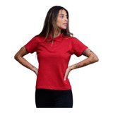 Camiseta Polo Piquet Feminina