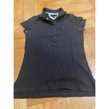 Camiseta Polo Preta Feminina