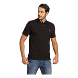 Camiseta Polo Preta Ponei