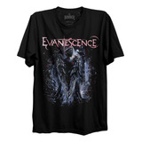 Camiseta Preta Banda Evanescence
