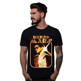 Camiseta Preta Bruno Mars