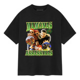 Camiseta Preta Infantil Adulto