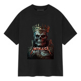 Camiseta Preta Infantil Adulto