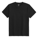 Camiseta Preta Masculina 100