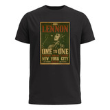 Camiseta Preta Poster Banda