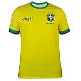 Camiseta Pro Tork Brasil Seleção Copa 2022 Tam P Amarela