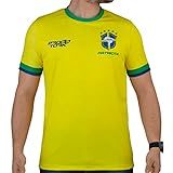 Camiseta Pro Tork Brasil Seleção Copa 2022 Tam P Amarela