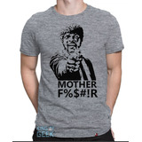 Camiseta Pulp Fiction Motherfcker Camisa Filme Clássico 80's