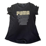 Camiseta Puma Preta Regular