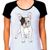Camiseta Raglan Buldog Frances