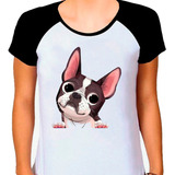 Camiseta Raglan Buldog Frances