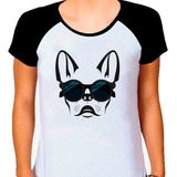 Camiseta Raglan Buldog Frances