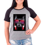 Camiseta Raglan Buldog Frances