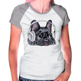 Camiseta Raglan Buldog Frances