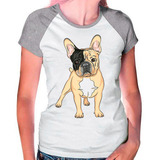 Camiseta Raglan Buldog Frances