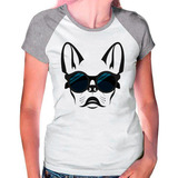 Camiseta Raglan Buldog Frances