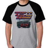 Camiseta Raglan Camisa Blusa