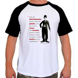 Camiseta Raglan Charlie Chaplin