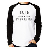 Camiseta Raglan Hallo 