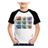Camiseta Raglan Infantil 80