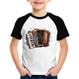 Camiseta Raglan Infantil Acordeon